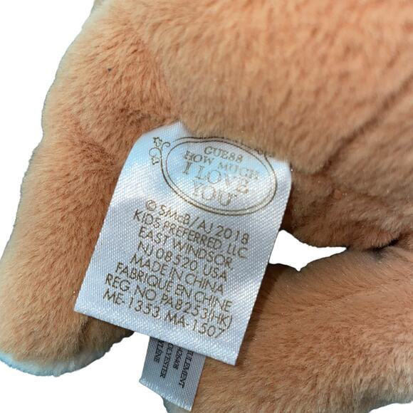 Kids Preferred Plush Bunny Rabbit I Love You Stuffed Animal Nursery Shower 7" - Picture 7 of 9